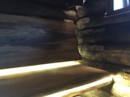 Πώς να κάνει ένα μικρό δωμάτιο του ξύλινη καλύβα Kelo; Η ιστορία του φιλόδοξου σχεδίου. μέρος 2