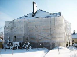 Εμείς παγετούς δεν αποτελούν εμπόδιο: Inclosure και κατασκευής του χειμώνα