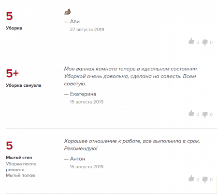 Κριτικές για την εργασία με Profi.ru ιστοσελίδα