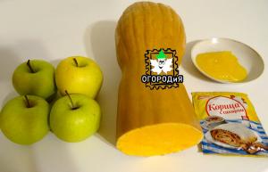 Μαλακό μήλο-κολοκύθα NEchipsy με κανέλα και μέλι
