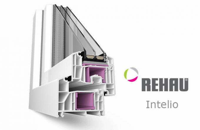 REHAU INTELIO 80 mm. 6 κάμερες. Σιωπή και μόνωση 5+