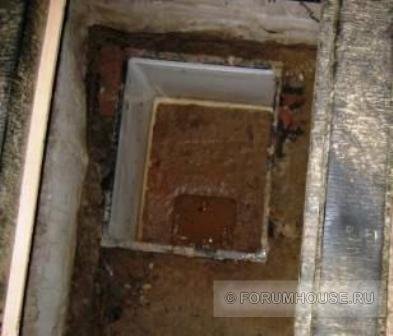 Η επικύρωση πρώτα έσκαψαν στο υπόγειο, σε βάθος 60 cm, μια τρύπα στο μέγεθος ενός μικρού σώματος ψυγείο ότι κάποιος έχει ρίξει σε χώρο υγειονομικής ταφής.